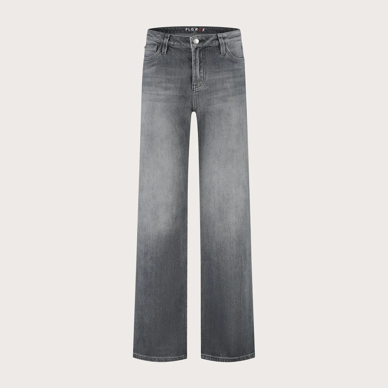 Florez Sophie straight jeans irish grey dames