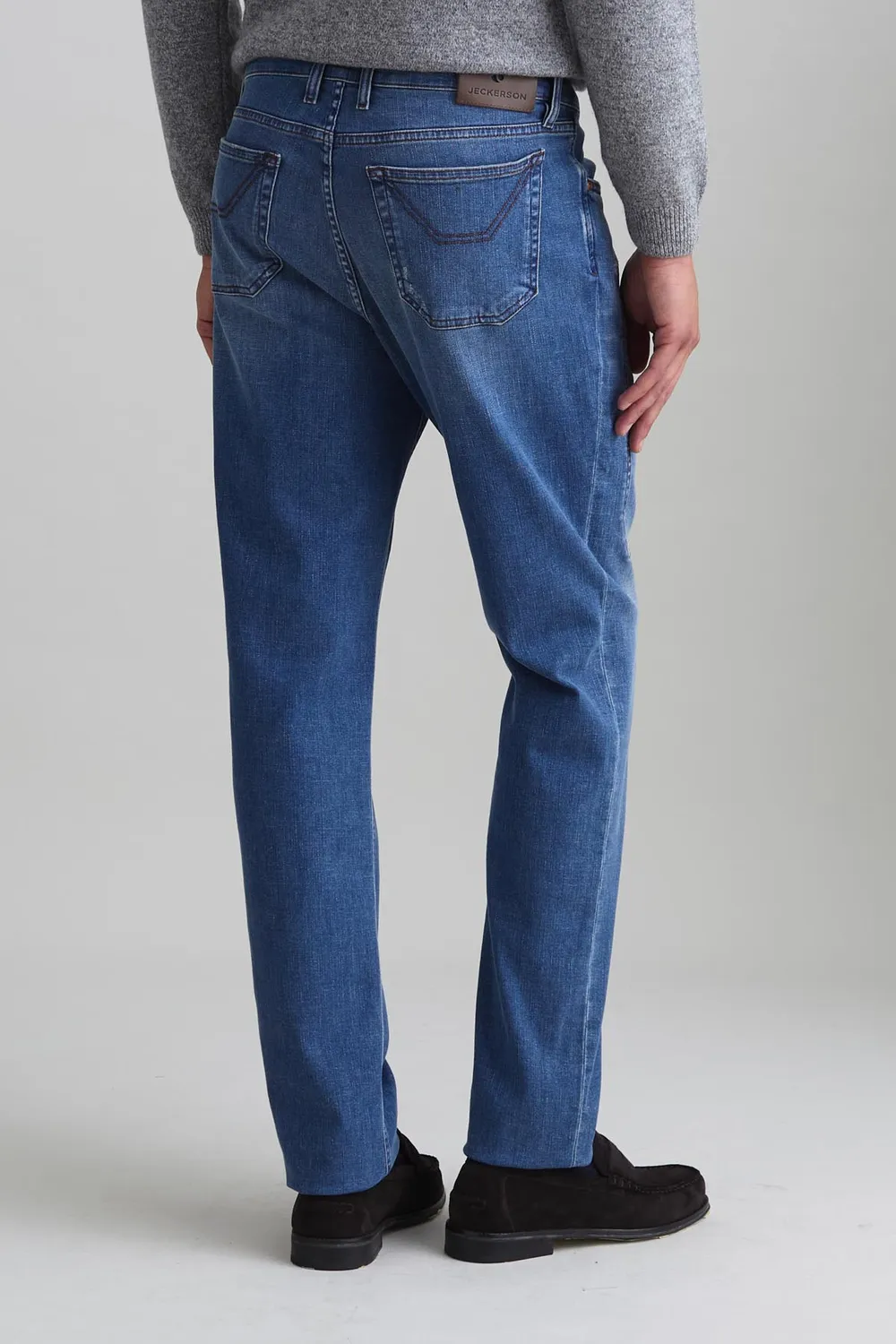 Jeckerson John slim fit jeans blauw clean toppa