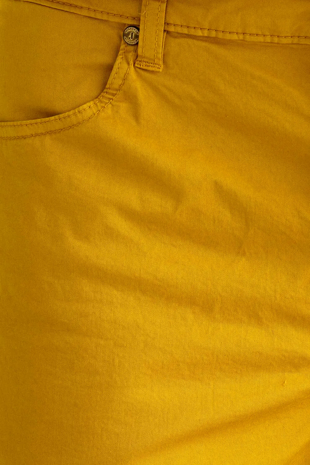 Jeckerson Jo slim fit bermuda goudgeel licht