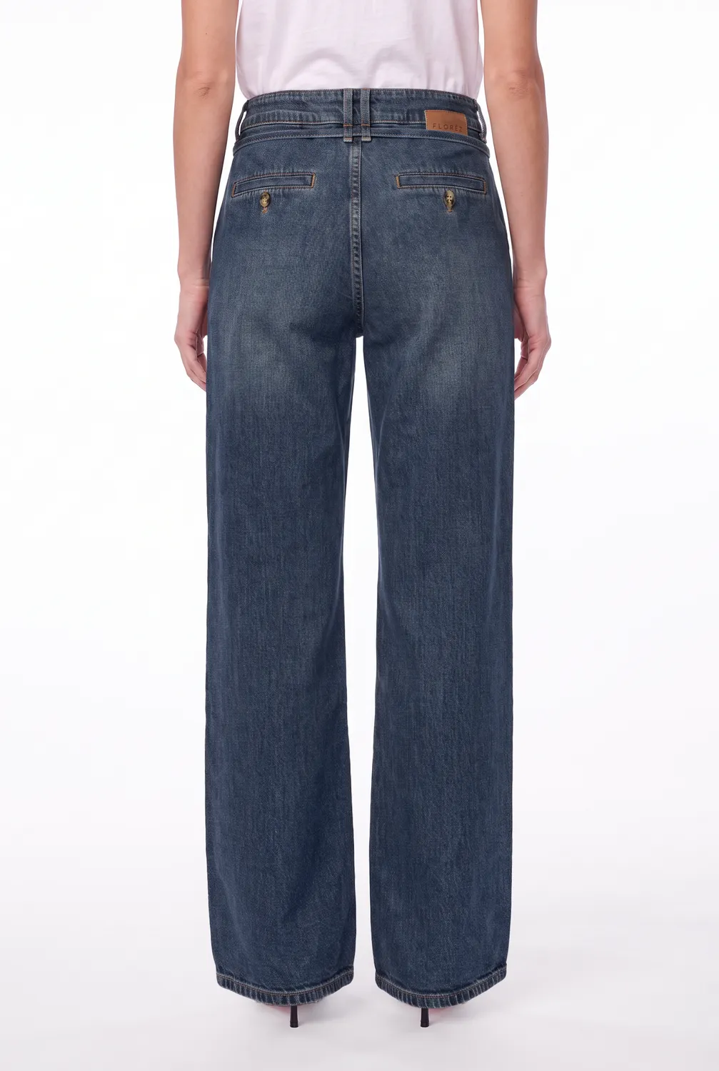Florez Pixie Straight jeans Vintage Blue straight