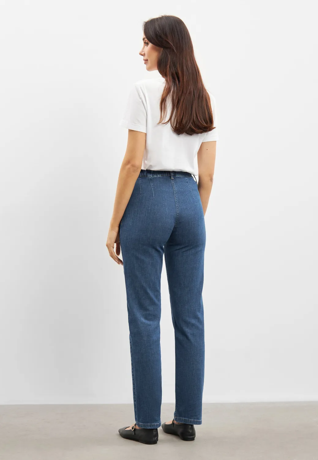 Laurie Kelly Regular SL 100804 spijkerbroek Blue Denim stretch