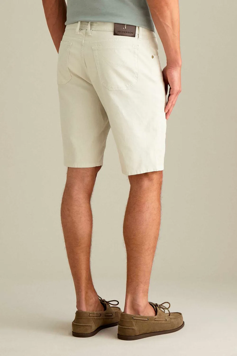 Jeckerson Jayden slim fit bermuda ijsgris nido