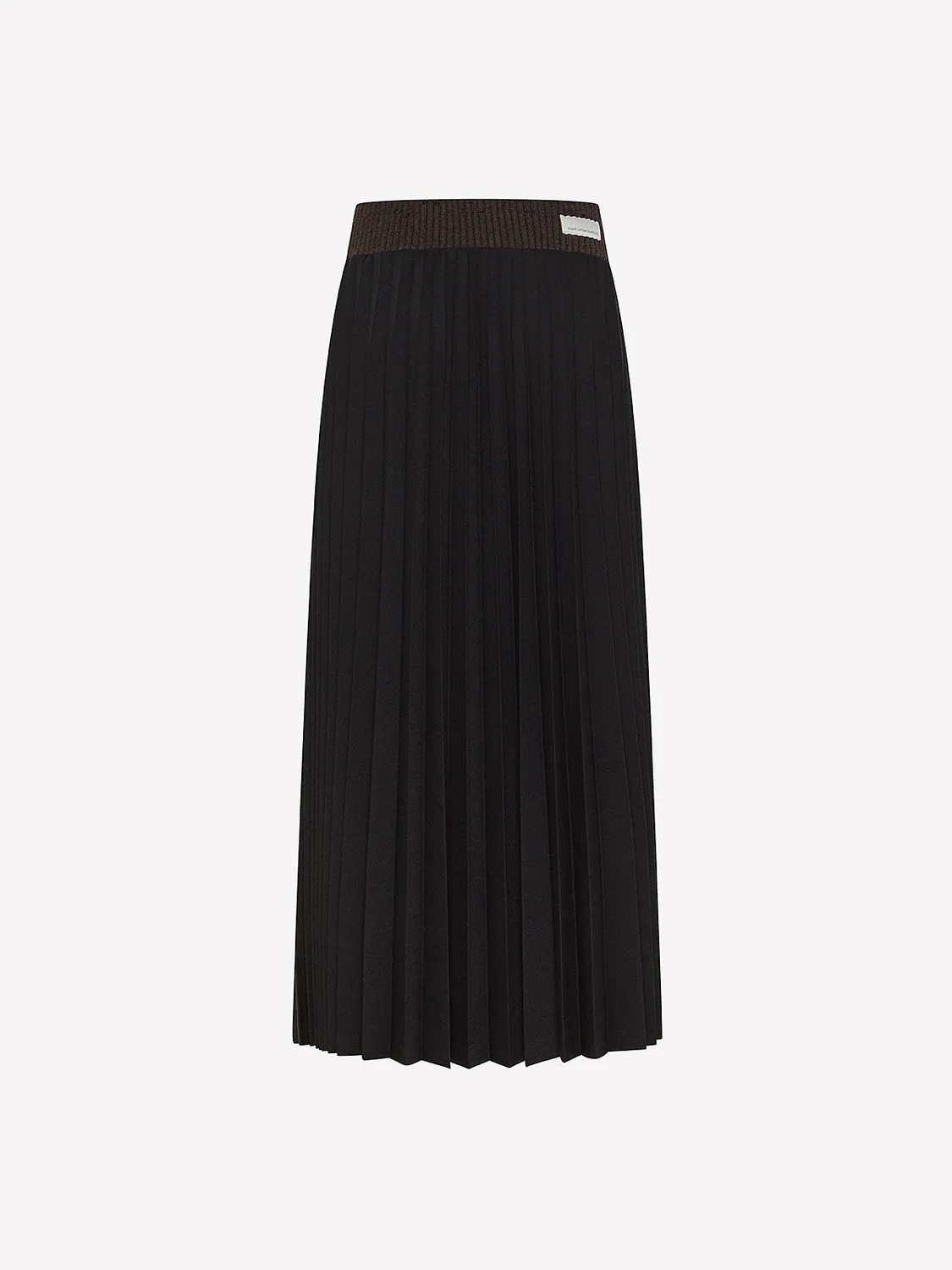 Nine In The Morning Elise EIS01 plisse rok dames zwart nero