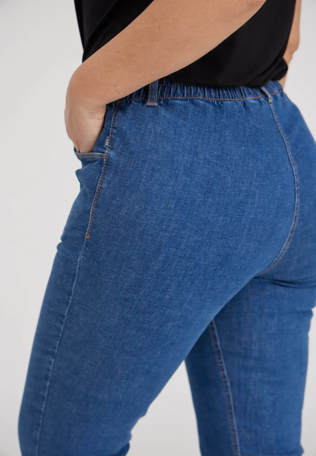 Laurie Violet Relaxed ML jeans Blue Denim stretch