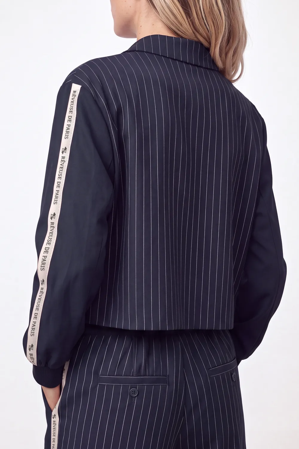 Florez Fien jacket navy blue dames sportief