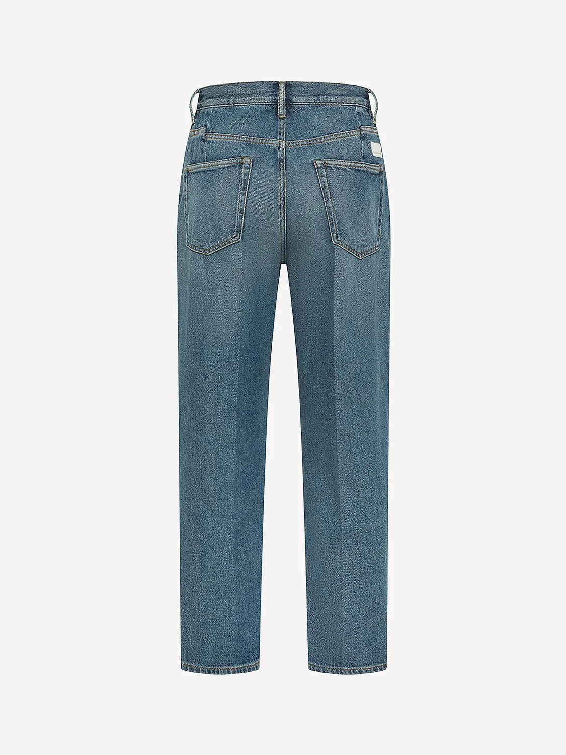 Nine In The Morning Albert LBR29 jeans blauw loose 100% katoen