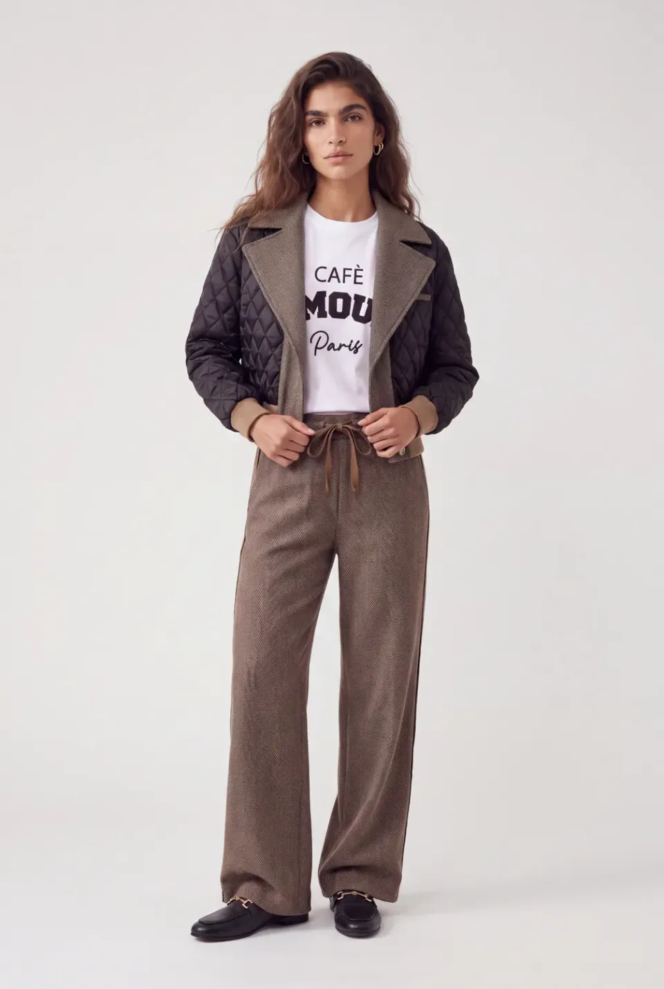 Florez Kenza Trousers broek Taupe regular