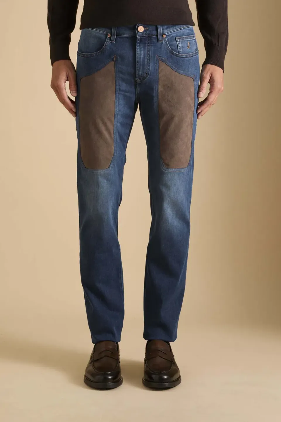 Jeckerson John jeans mediumblauw Alcantara