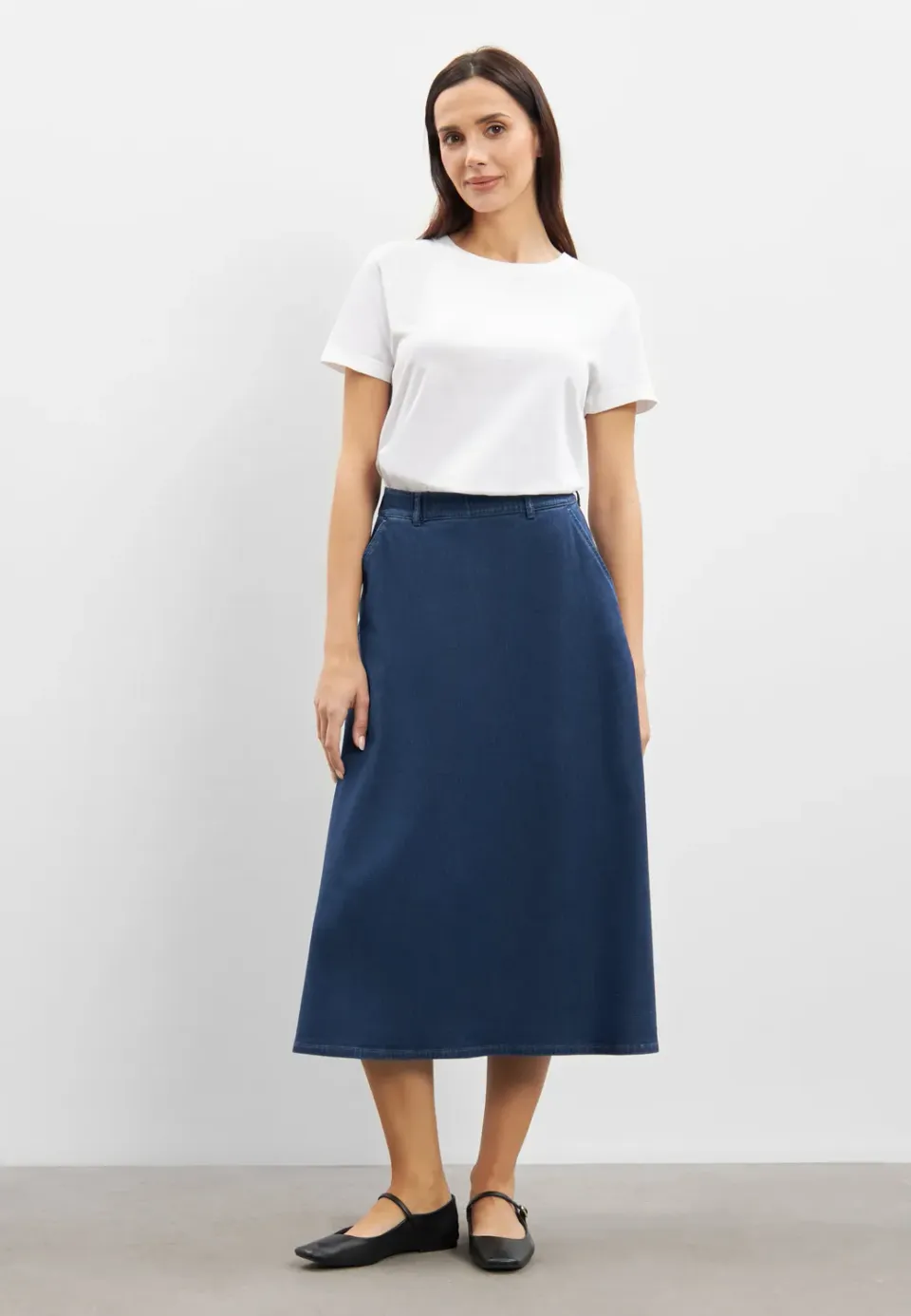 Laurie Asta rok 80 cm medium blue denim