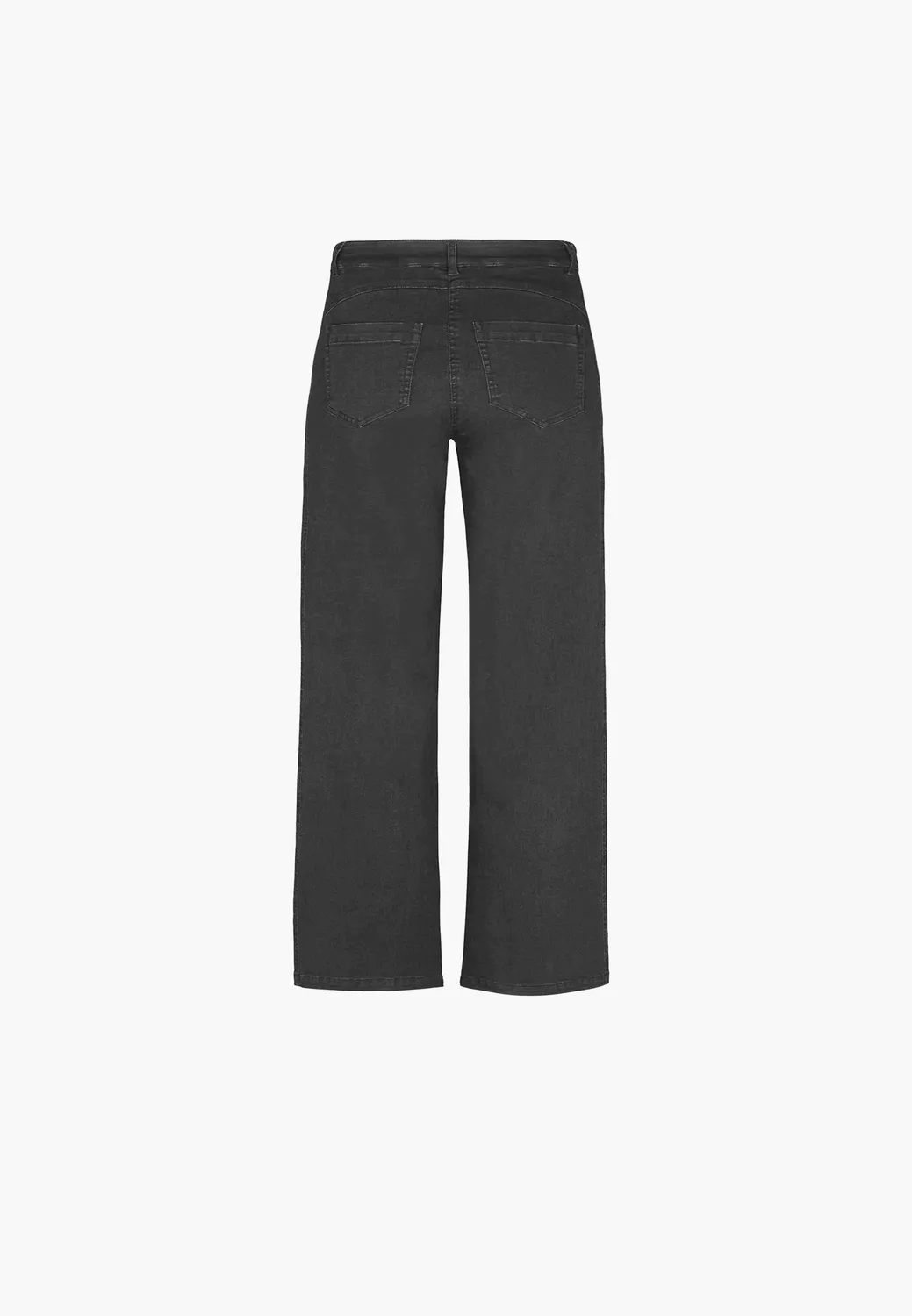 Laurie Serene 5-pocket broek Black extra kort stretch