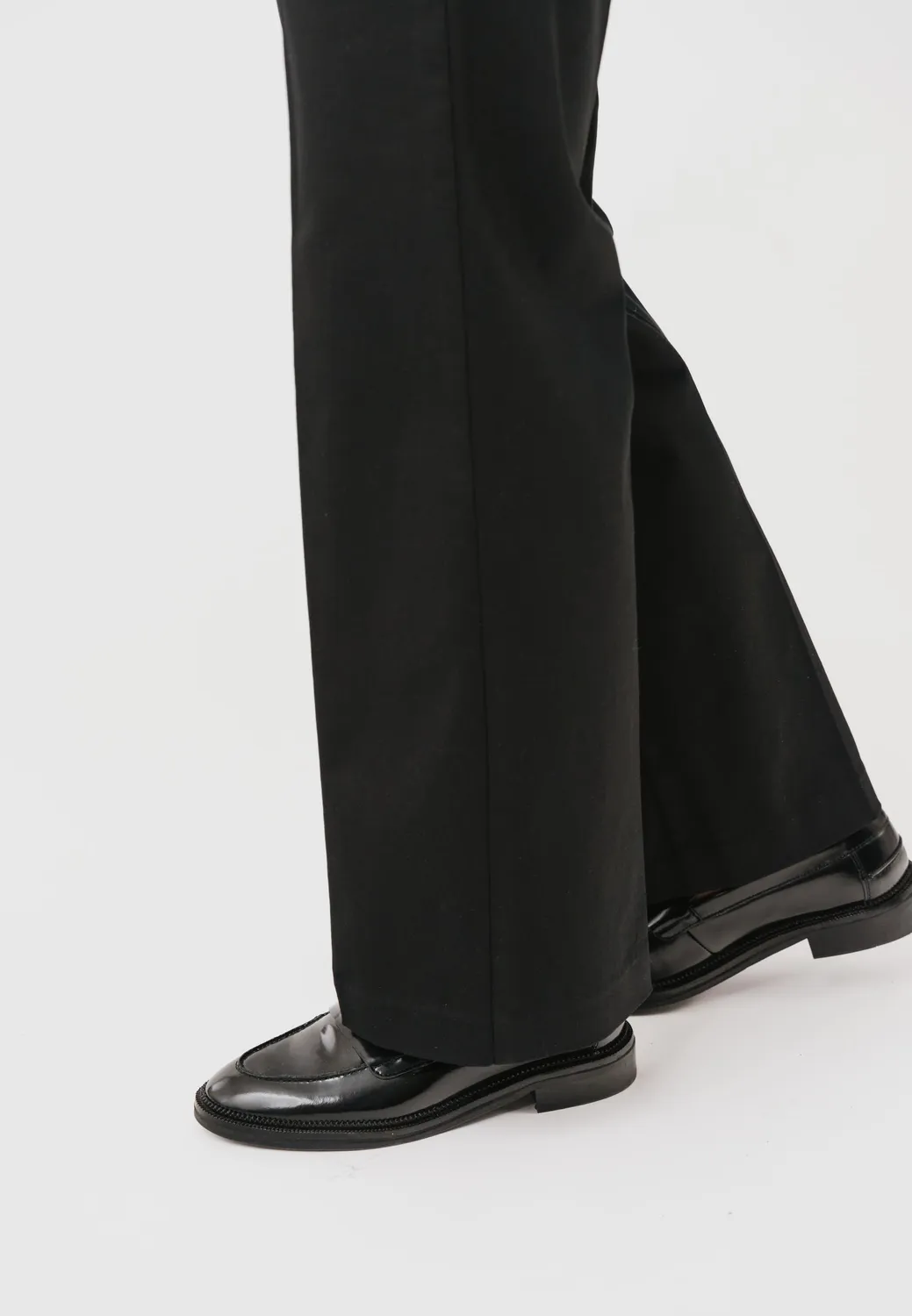 Laurie Phoebe Loose ML broek zwart losse pasvorm