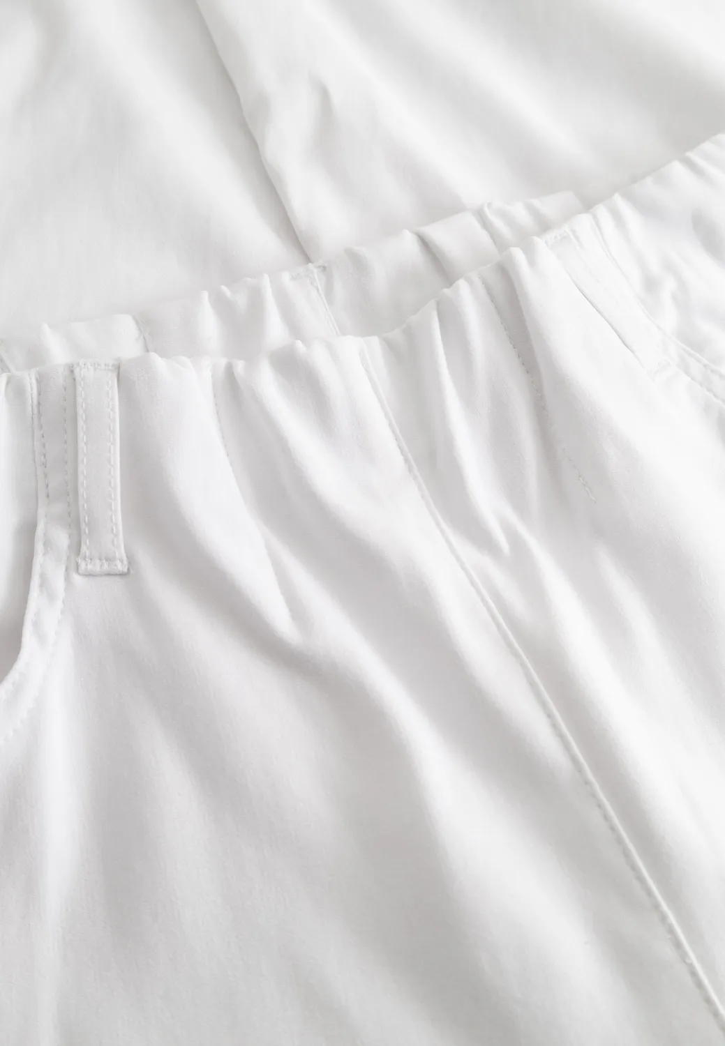 Laurie Donna Loose Crop broek white cropped wijd