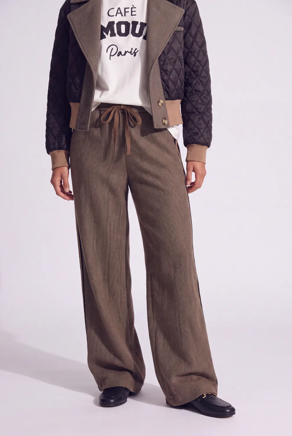 Florez Kenza Trousers broek Taupe regular