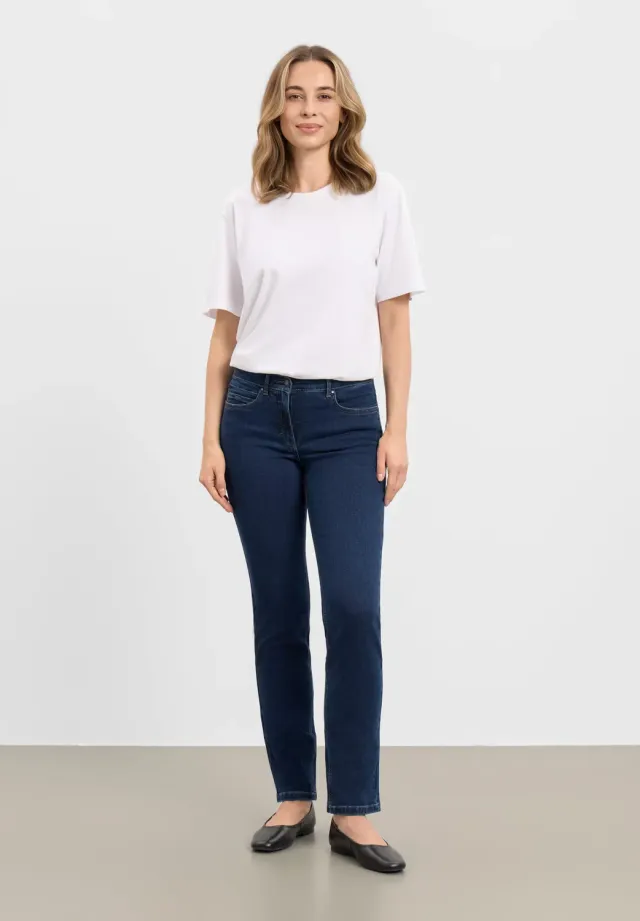 Laurie Christie Regular ML jeans dark blue denim lift
