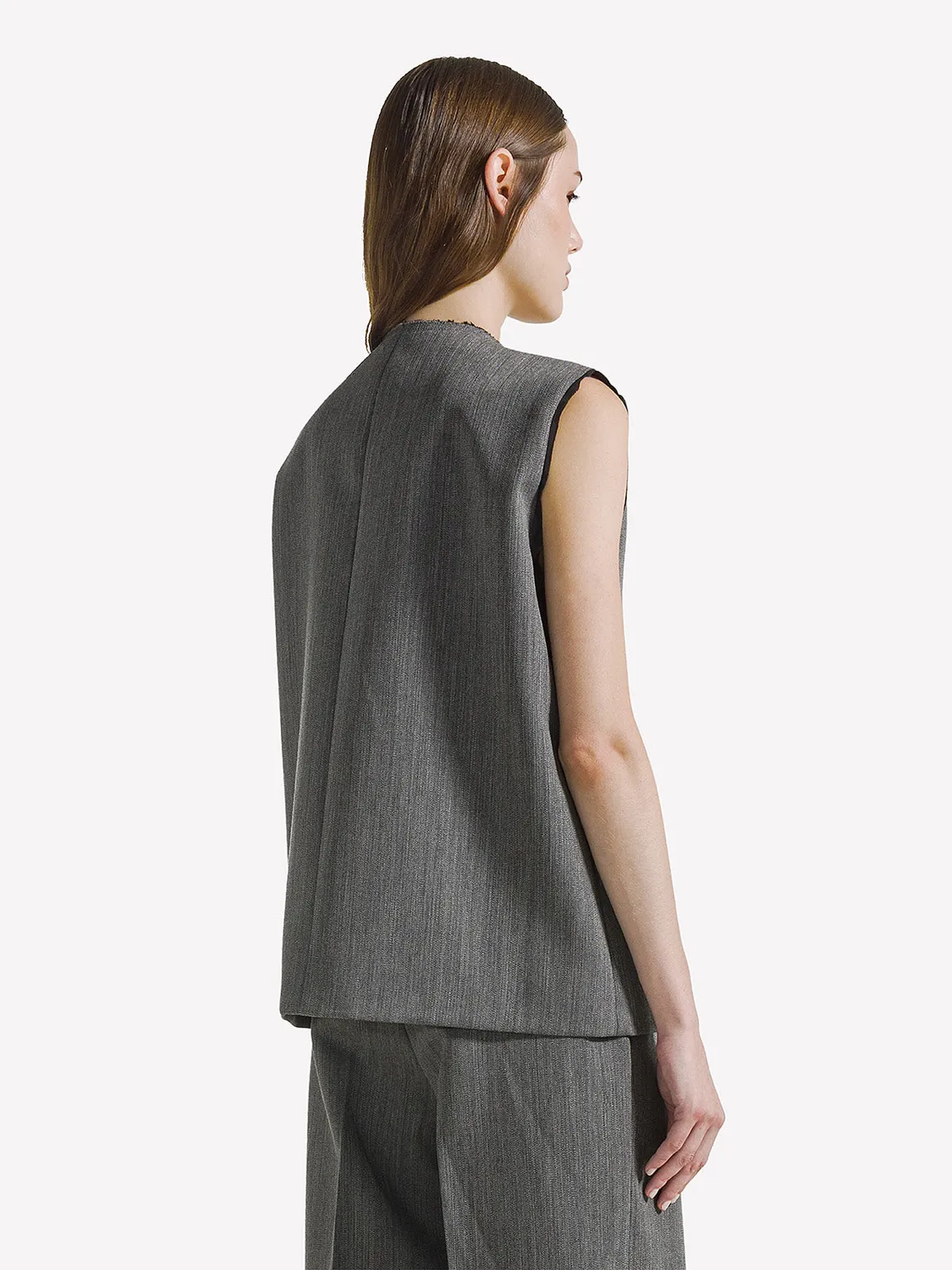 Nine In The Morning Marzia MRZ01 gilet kette wol