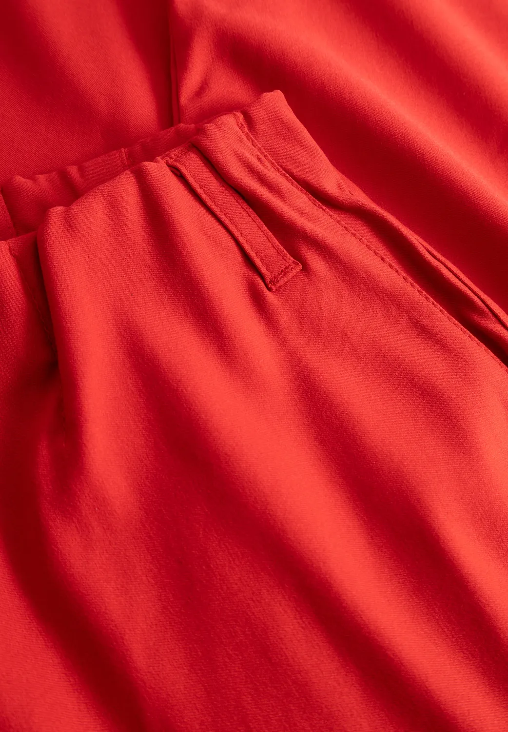 Laurie Taylor Regular CL pantalon Red cropped stretch