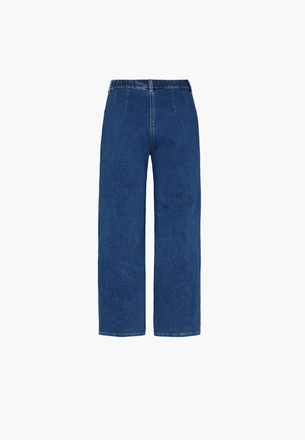 Laurie Donna Loose SL broek blauw denim
