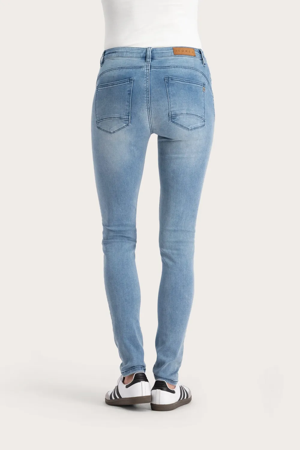 Florez Charmeur Slim Fit jeans Light Blue stretch