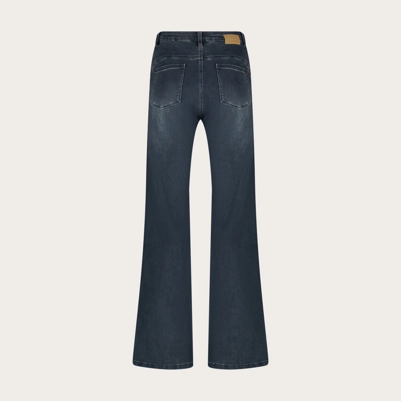 Florez Ana flared jeans Classic Indigo wijd