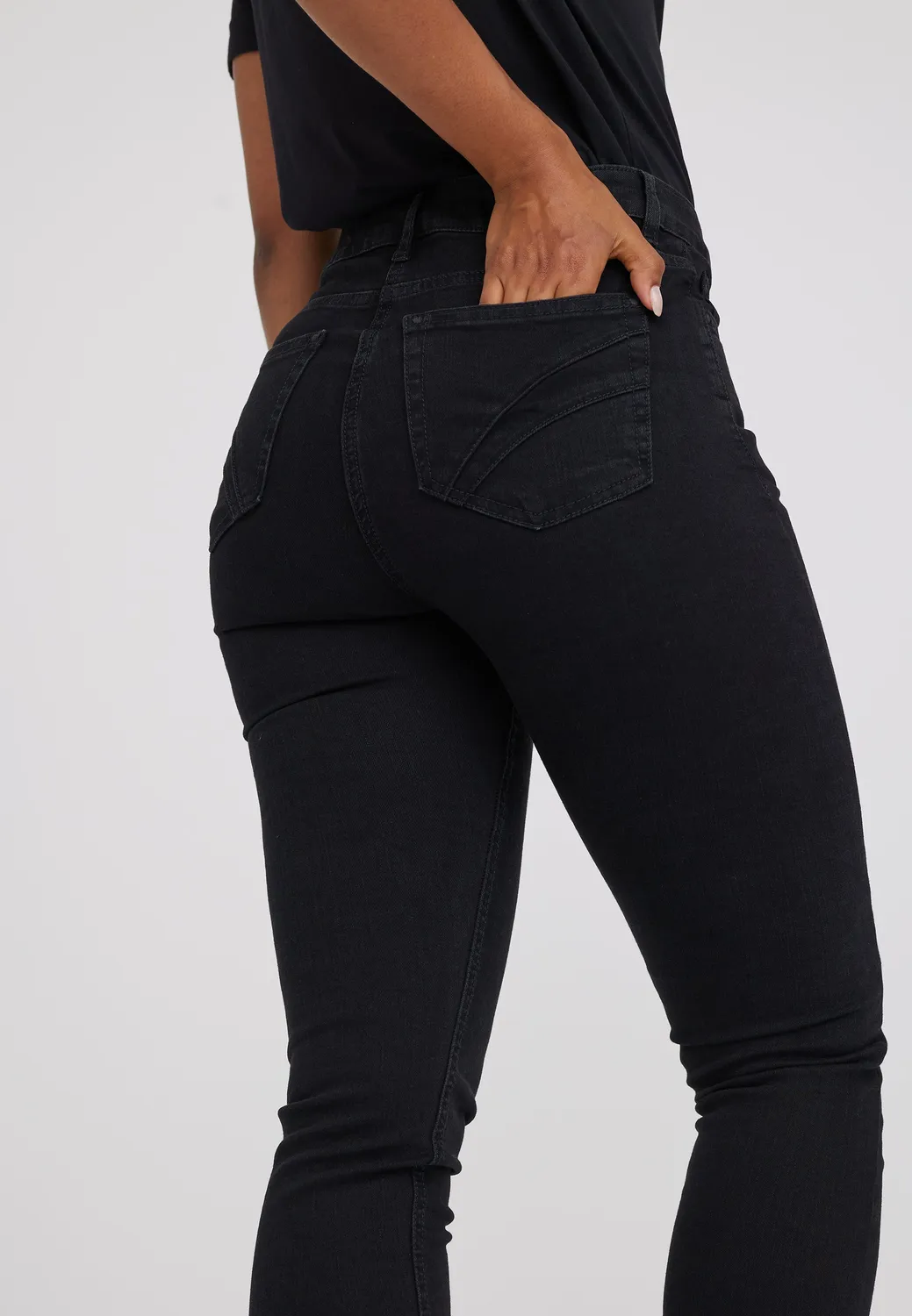 Laurie Laura Slim ML jeans washed black denim