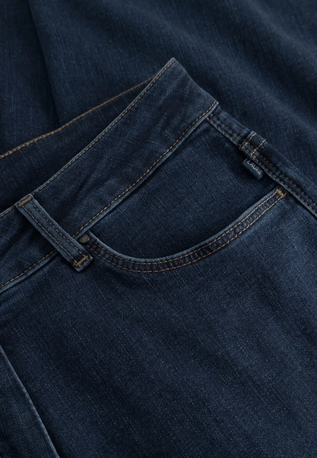 Laurie Carol Loose ML jeans donkerblauw stretch