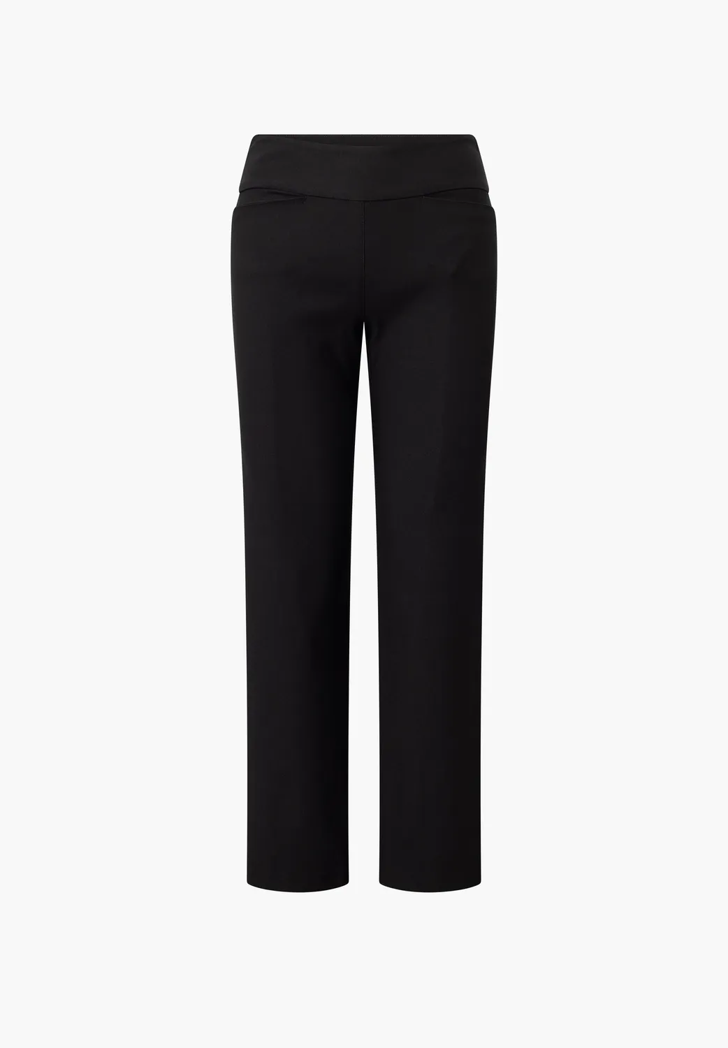 Laurie Thea Straight LL damesbroek zwart lang 85 cm