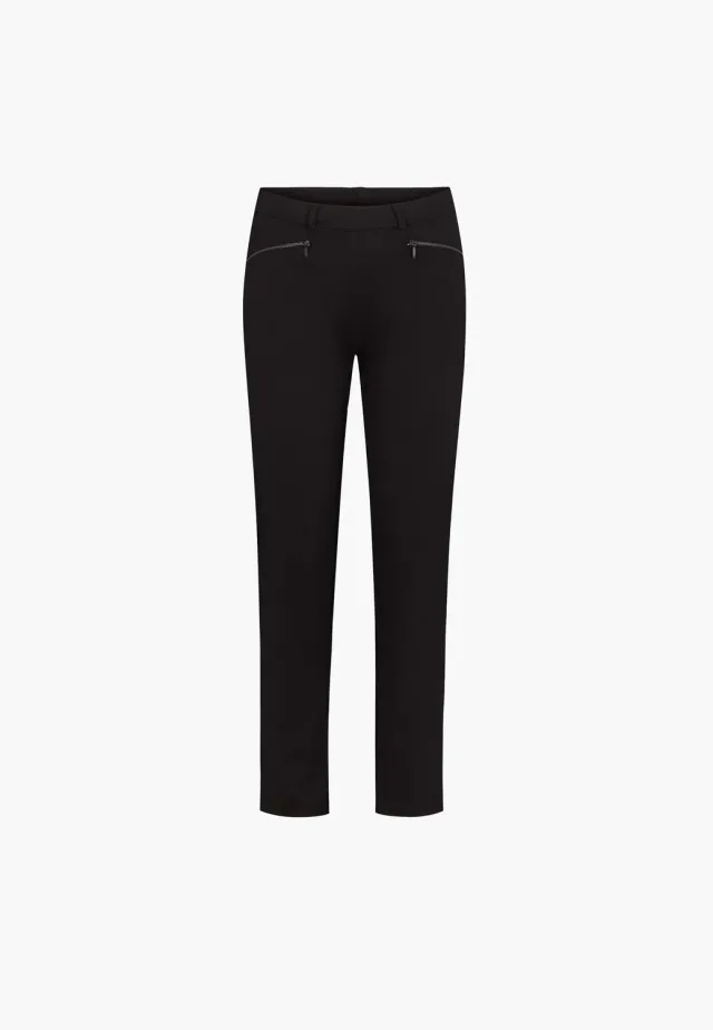 Laurie Rylie Regular ML broek black brushed winter 80cm