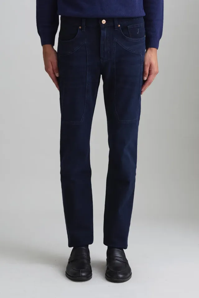 Jeckerson John Toppa jeans slim fit donkerblauw denim
