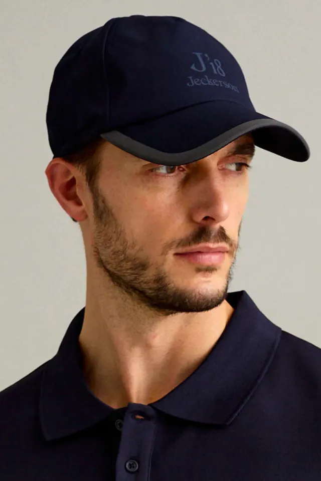 J18 golf pet donkerblauw verstelbaar polyester