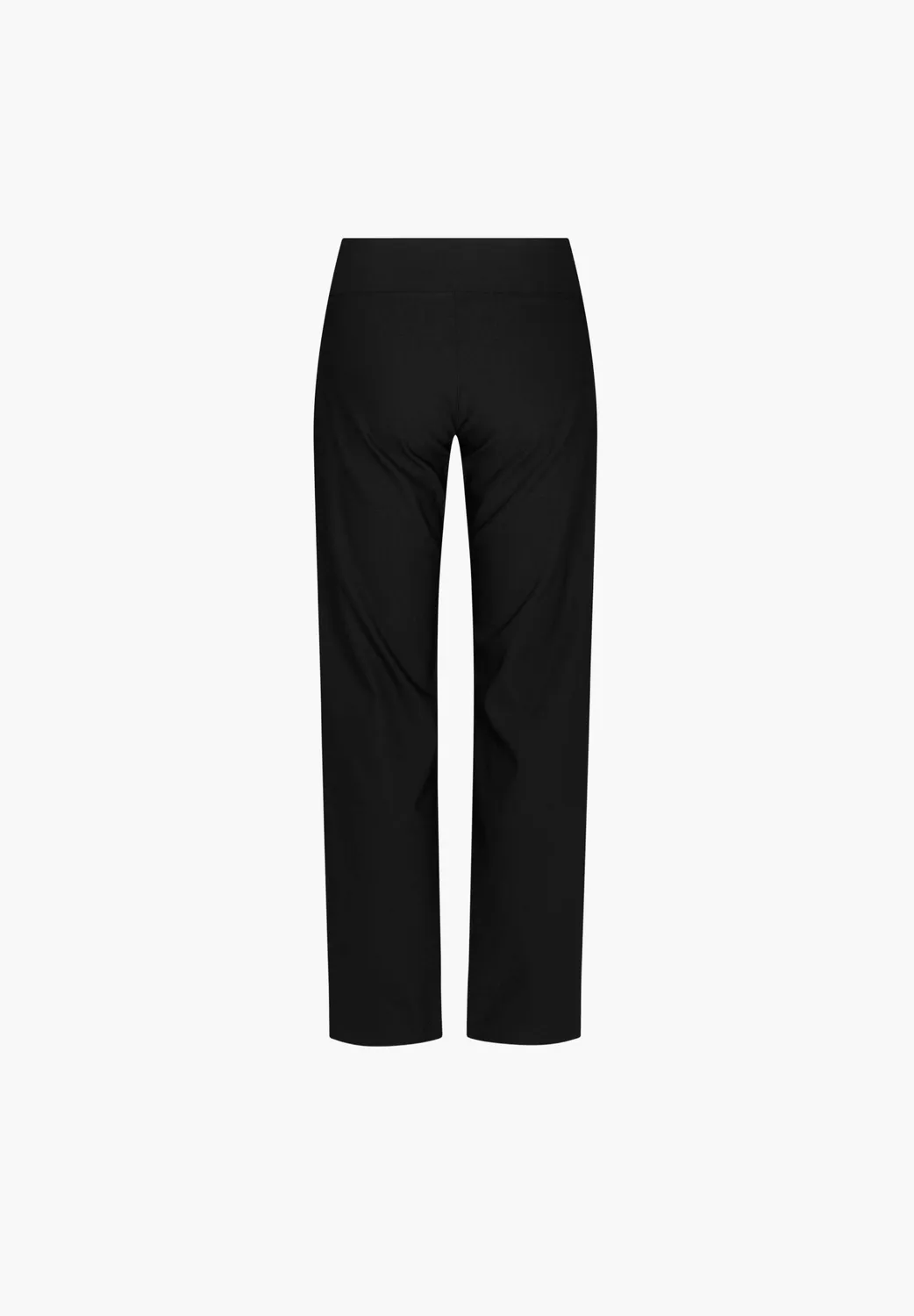 Laurie Thea Straight ML broek black medium lengte