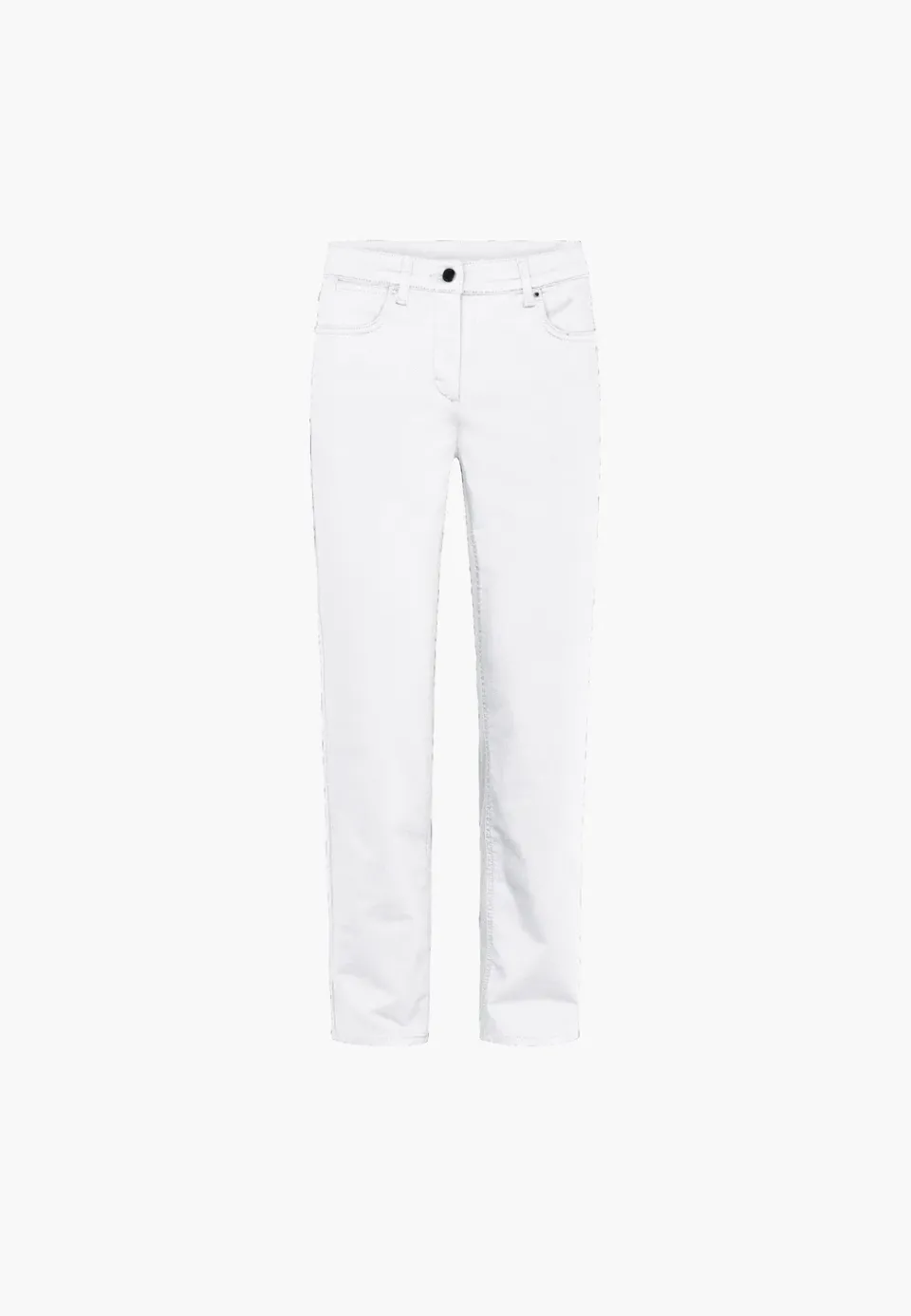 Laurie Charlotte Regular ML broek White stretch