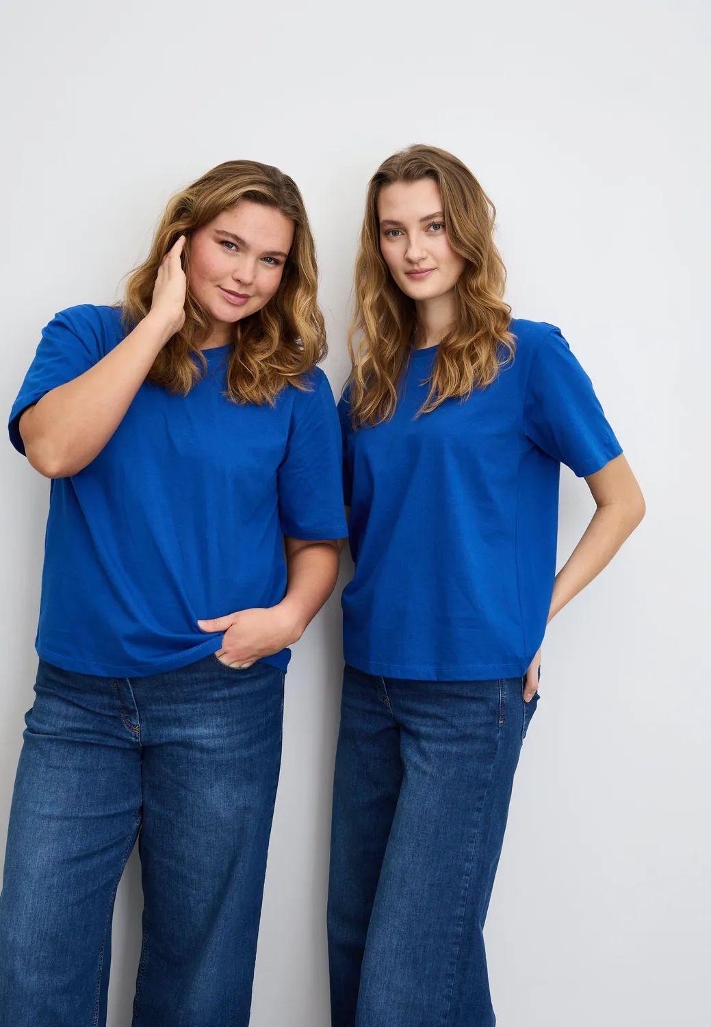 Laurie Augusta T-Shirt True Blue katoen