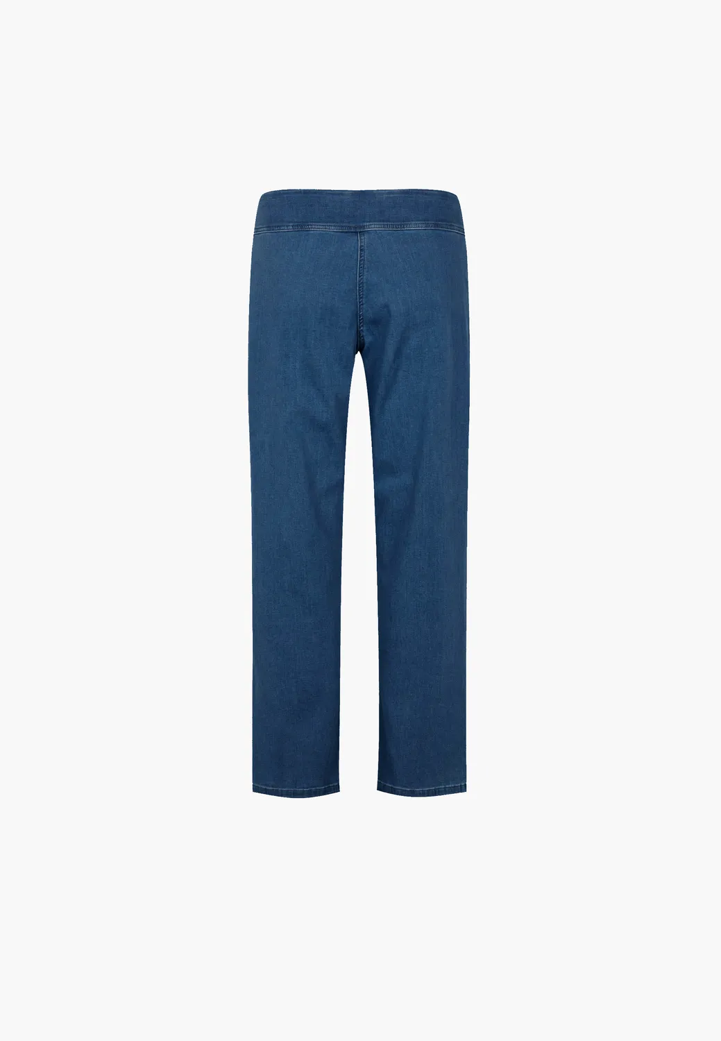 Laurie Thea Straight SL jeans Blue Denim hoge taille