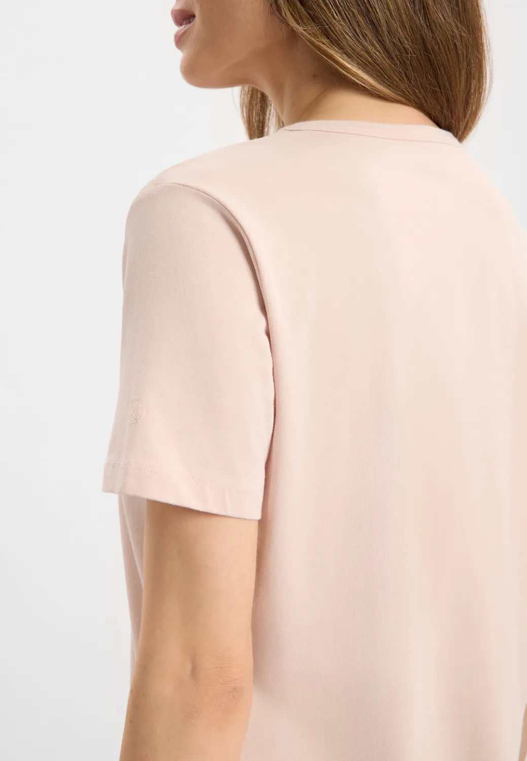 Laurie Amanda T-Shirt SS Rose modal katoen