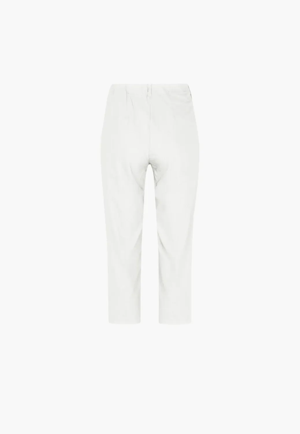 Laurie Taylor Regular Capri ML capribroek wit stretch