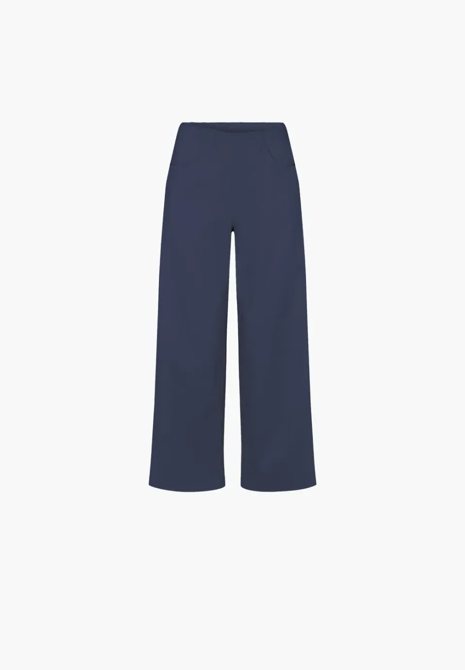 Laurie Donna Loose Crop broek navy cropped wijd