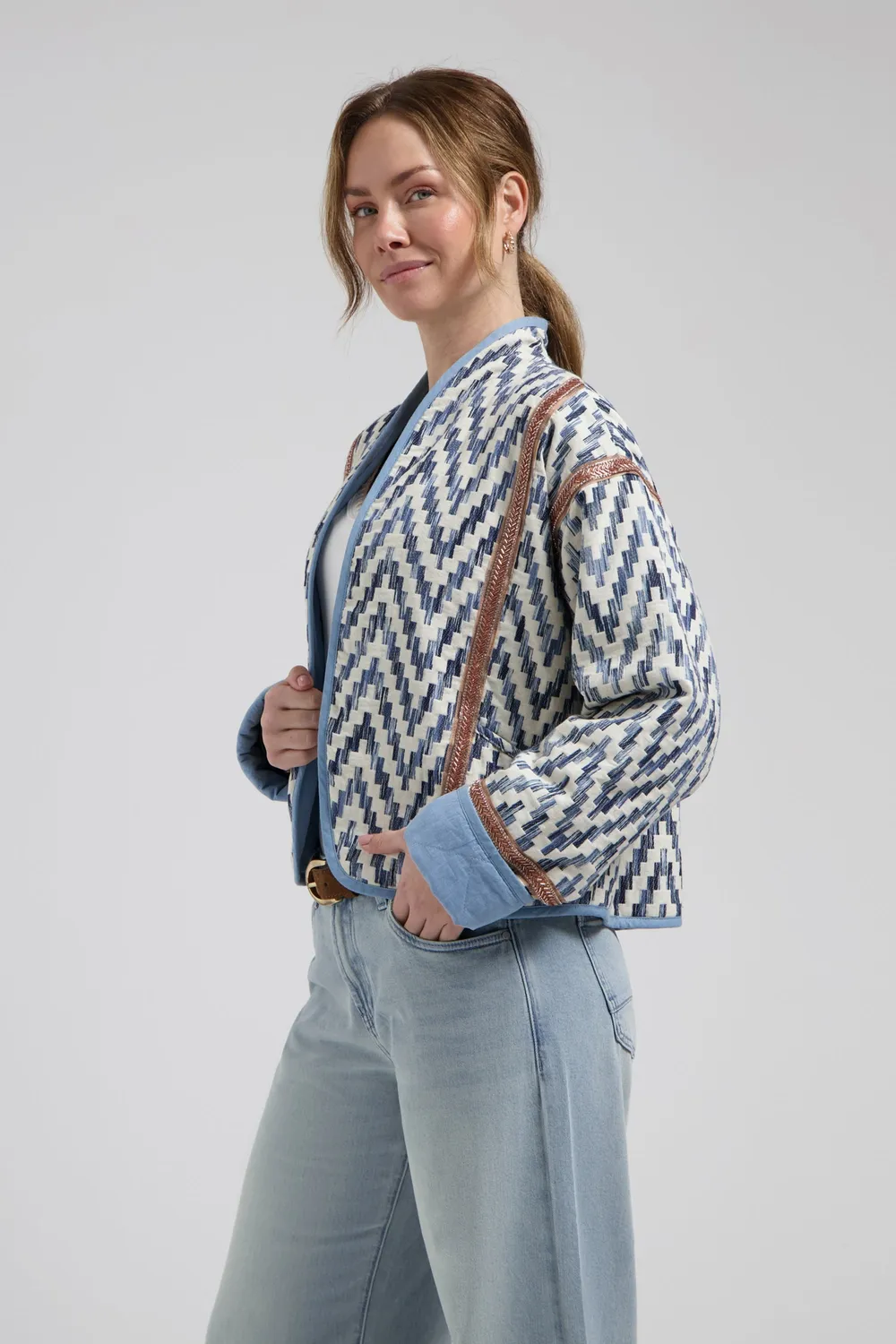 Florez Marilena jacket greek echo