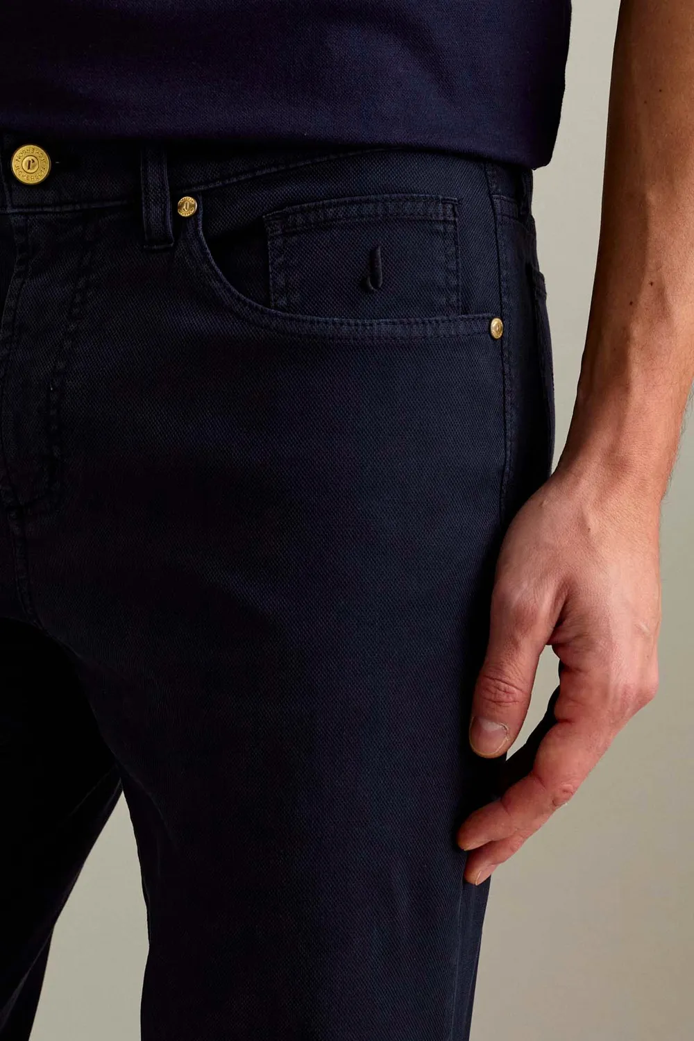 Jeckerson Jordan broek slim fit donkerblauw heren
