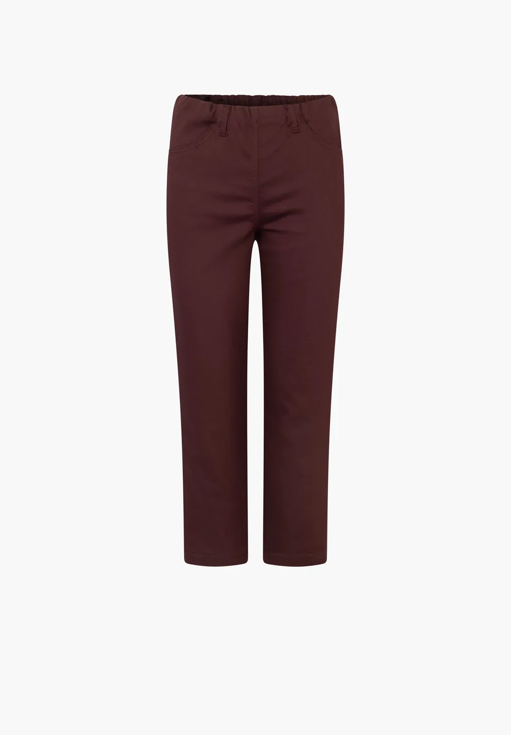 Laurie Patricia Regular CL damesbroek Dark Plum stretch