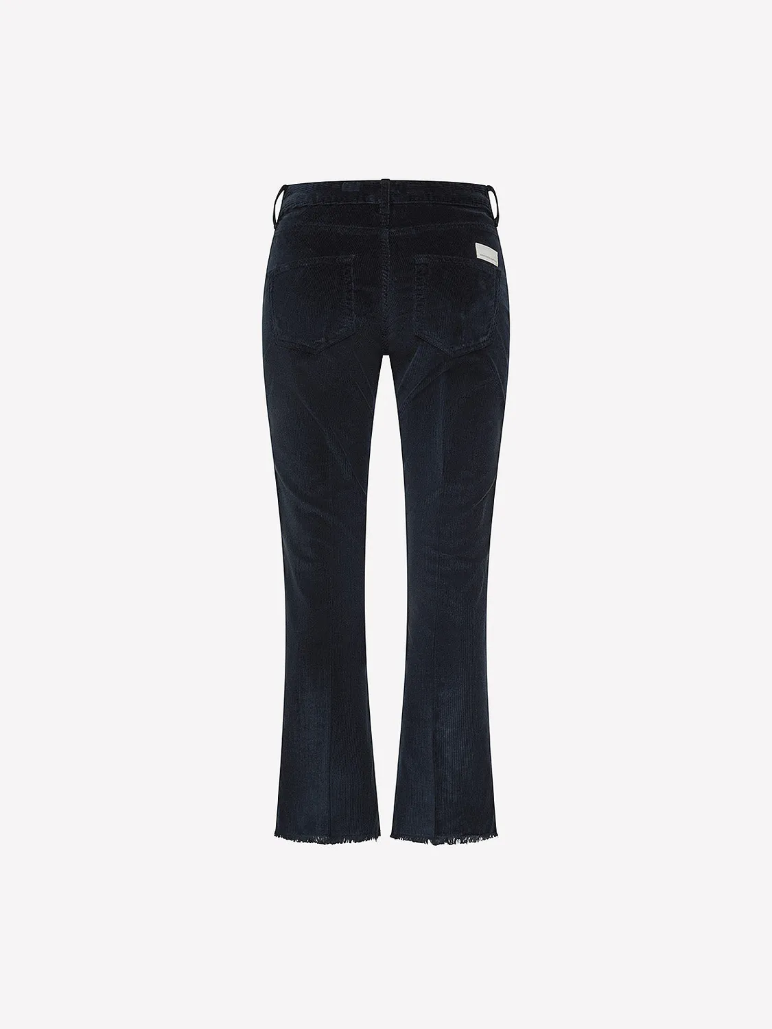 Nine In The Morning Endless ED169 trumpet broek navy stretch
