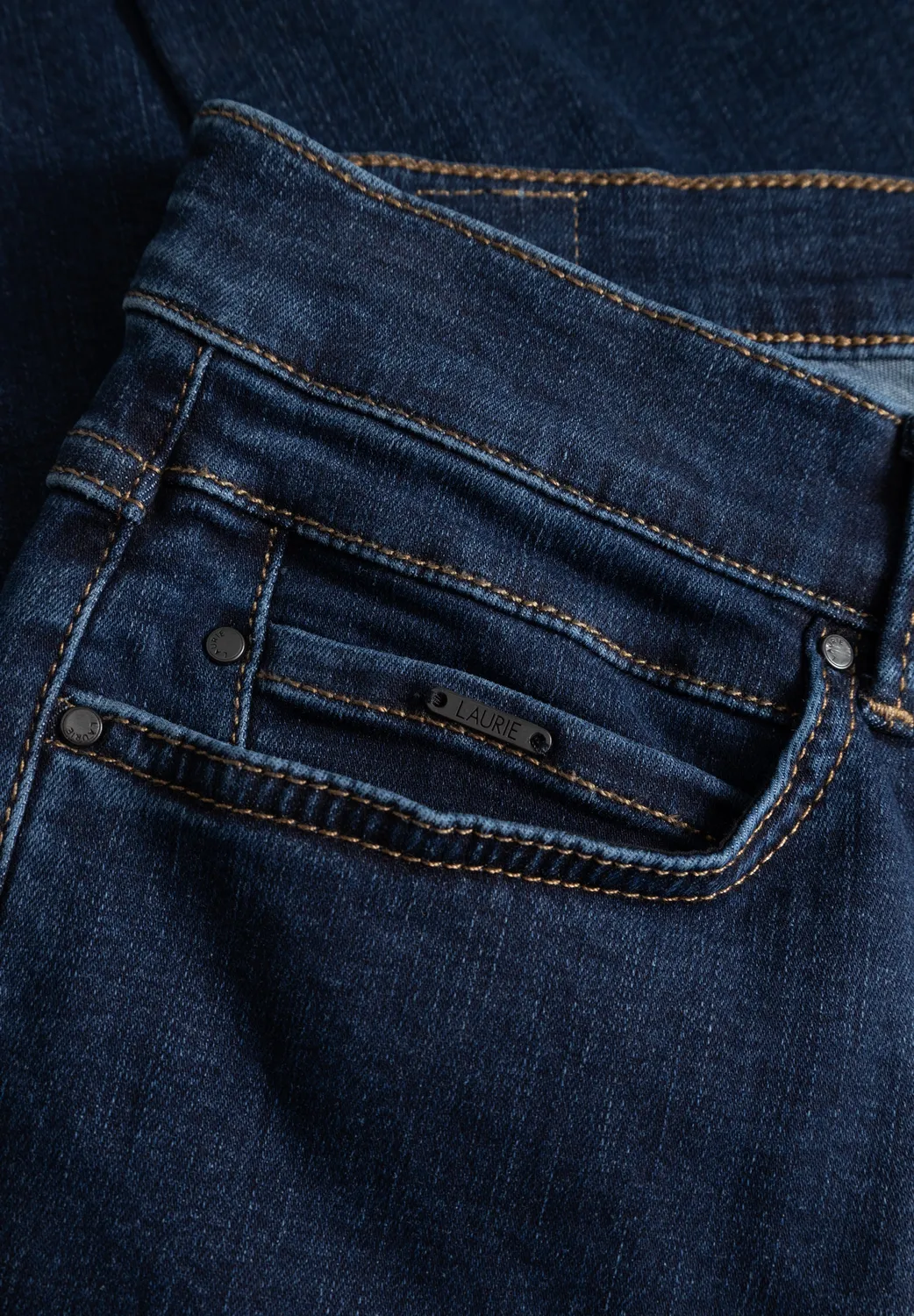 Laurie Christie Regular ML jeans dark blue denim lift