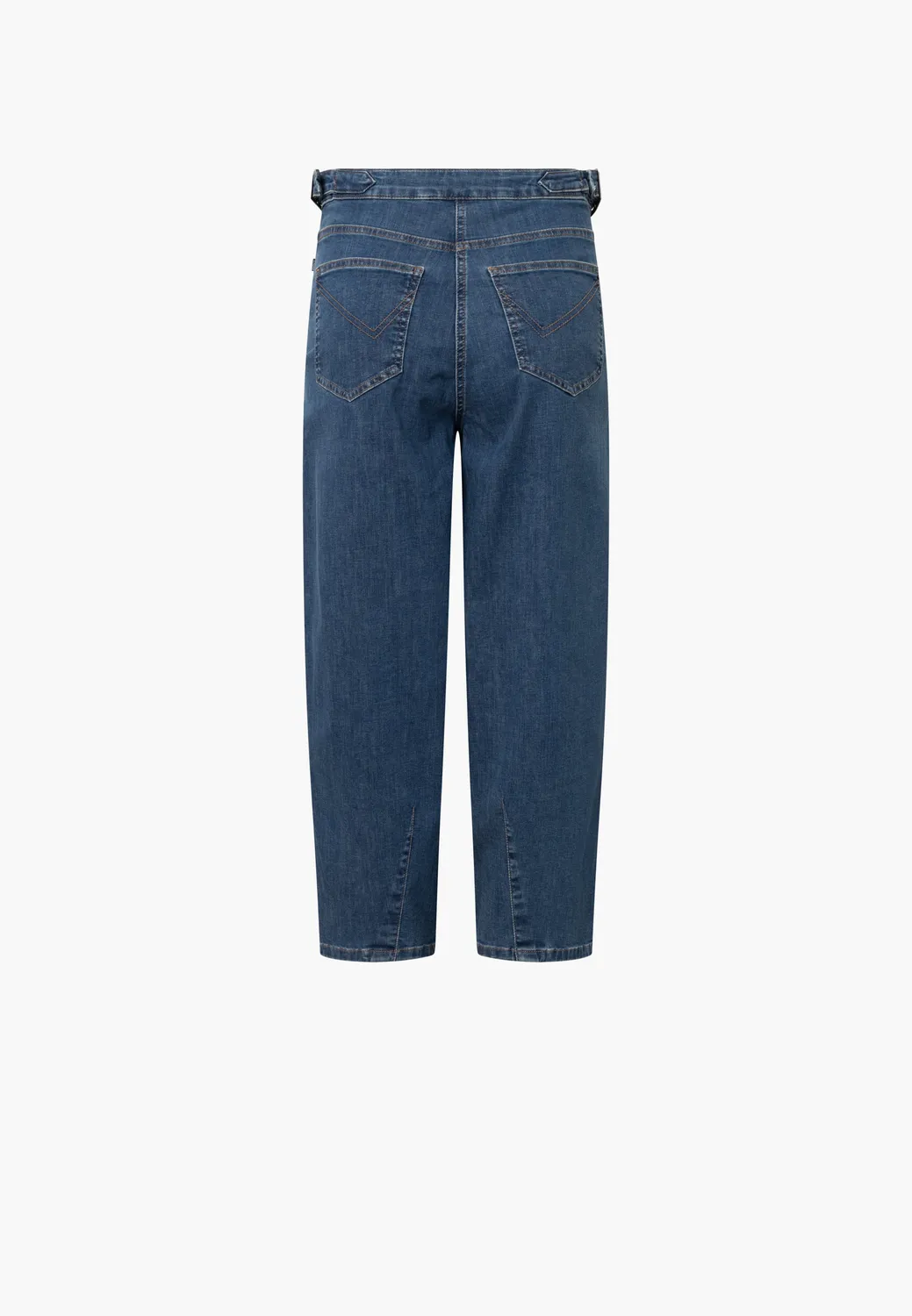 Laurie Freya Tapered Loose CL jeans Blue Denim cropped
