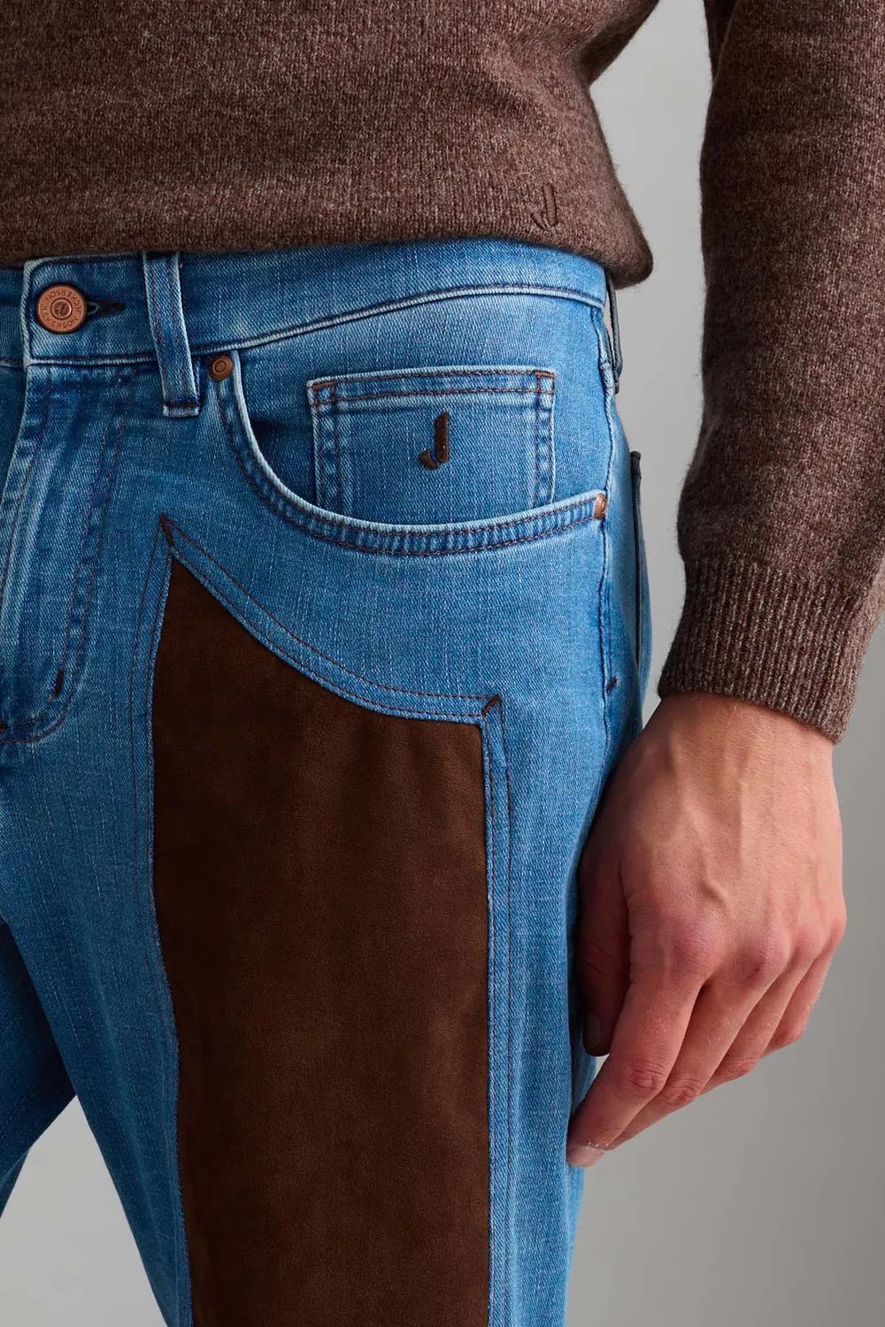 Jeckerson John jeans slim fit lichtblauw denim 10 oz