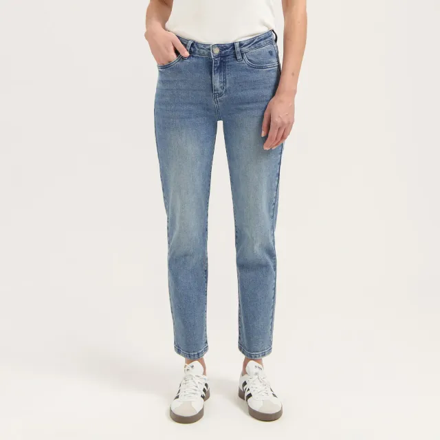 Florez Bond Straight Jeans Royal Blue rechte pijp