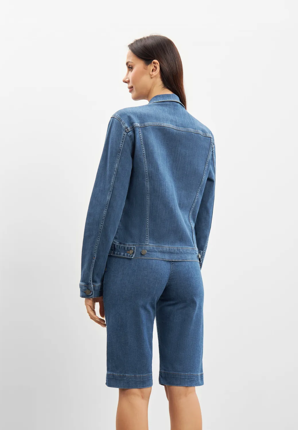 Laurie Marie Denim Jacket LS spijkerjack Blue Denim