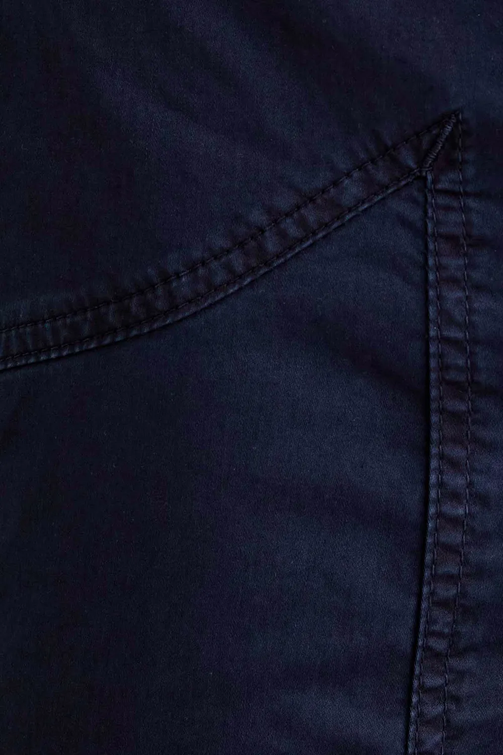 Jeckerson Jevon slim fit broek donkerblauw satijn