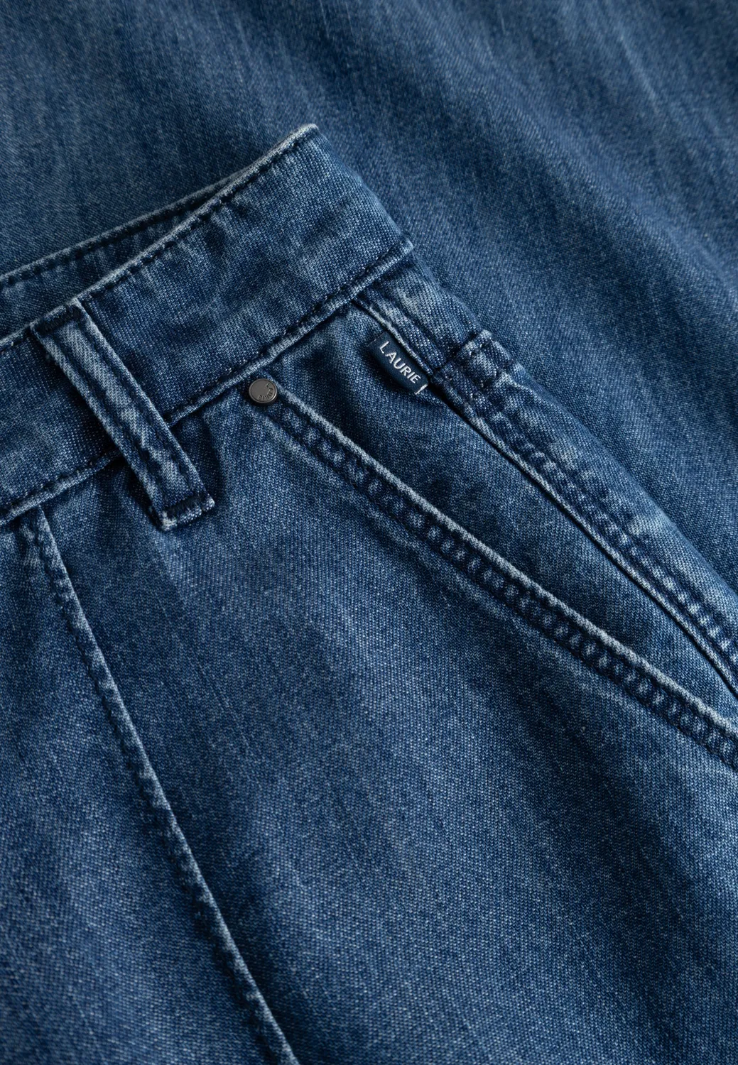 Laurie Camille Straight CL jeans blue denim cropped