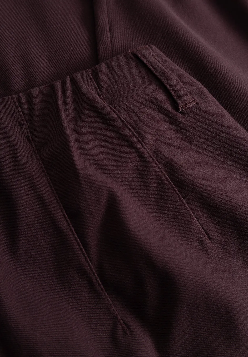 Laurie Taylor Regular SL broek Dark Plum korte lengte