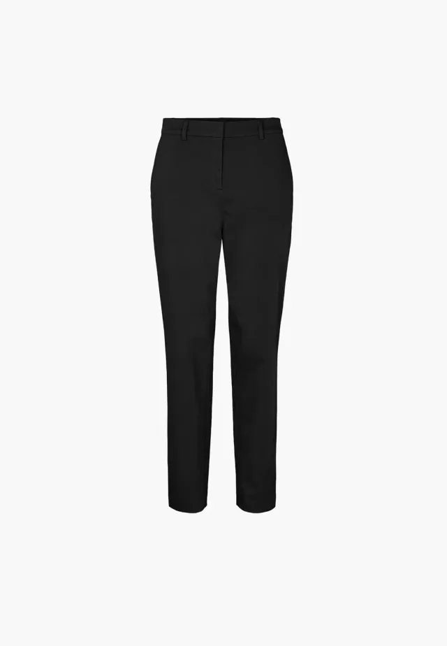 Laurie Noa Relaxed ML broek zwart viscose