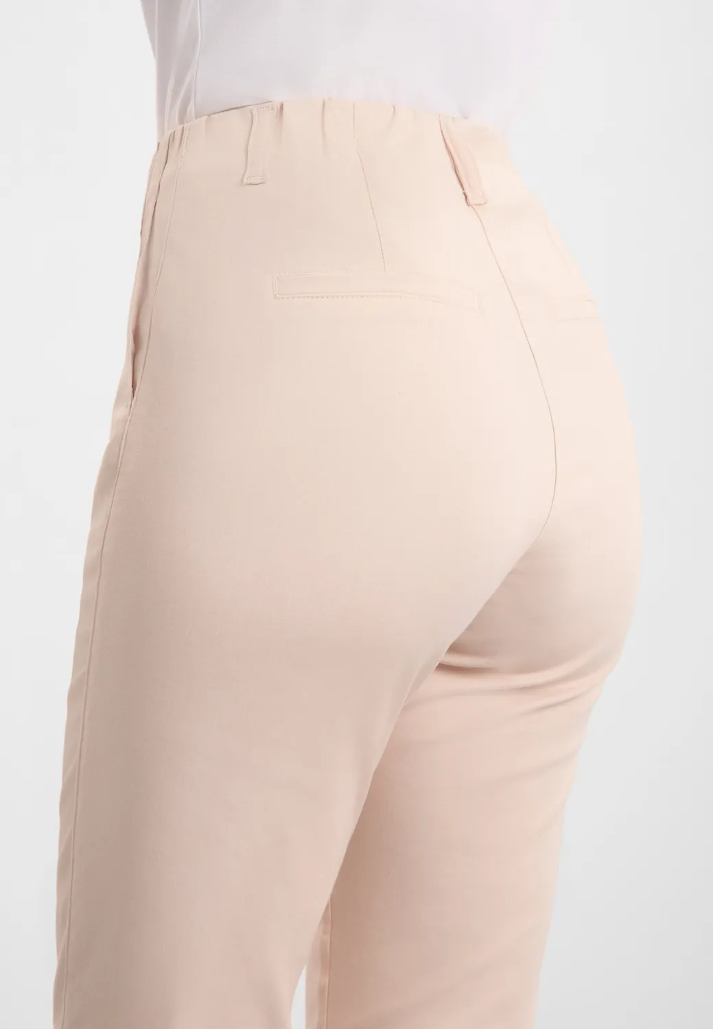 Laurie Taylor Welt Regular Capri broek Rose